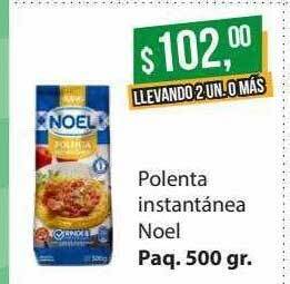 Supermercados Damesco Polenta instantánea noel oferta