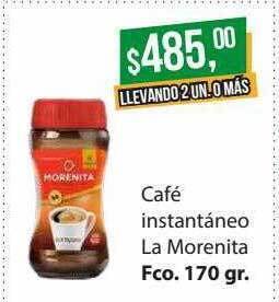 Supermercados Damesco Café instantáneo la morenita oferta