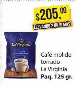 Supermercados Damesco Café molido torrado la virginia oferta