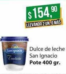 Supermercados Damesco Dulce de leche san ignacio oferta