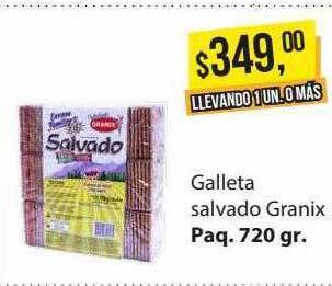 Supermercados Damesco Galleta salvado granix oferta