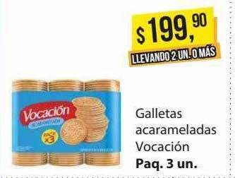 Supermercados Damesco Galletas acarameladas vocación oferta