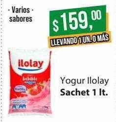 Supermercados Damesco Yogur ilolay oferta