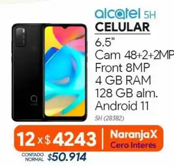 Genesio Hogar Alcatel 5h celular oferta