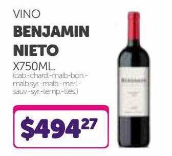 La Gallega Supermercados Vino benjamin nieto oferta