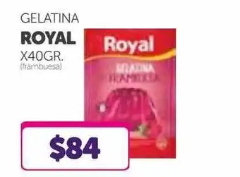 La Gallega Supermercados Gelatina royal frambuesa oferta