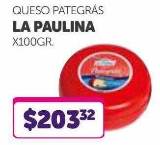 La Gallega Supermercados Queso pategras la paulina oferta