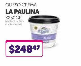 La Gallega Supermercados Queso crema la paulina oferta