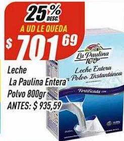 Supermercados Comodin Leche la paulina entera polvo oferta