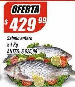 Supermercados Comodin Sabalo entero oferta