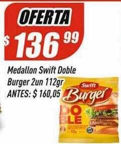 Supermercados Comodin Medallon swift doble burger oferta