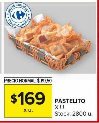Carrefour Maxi Pastelito oferta