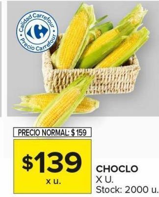 Carrefour Maxi Choclo x un oferta