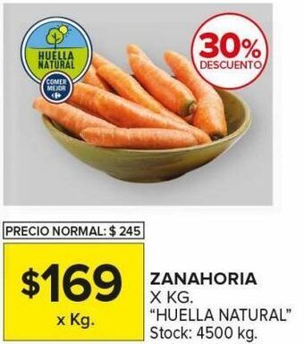 Carrefour Maxi Zanahoria kg oferta