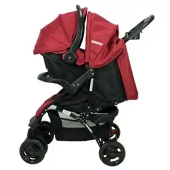 Frávega Cochecito con huevitos bebitos city rojo oferta