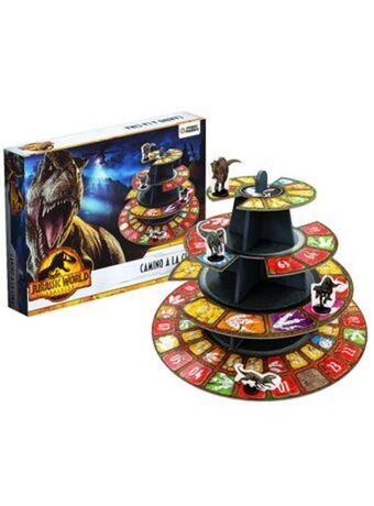 El Mundo del Juguete Juego de mesa con tablero camino a la cima 3d jurassic wolrd oferta