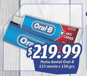 Gomez Pardo Pasta dental oral-b 123 menta oferta
