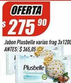 Supermercados Comodin Jabon plusbelle varias frag oferta