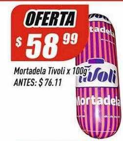 Supermercados Comodin Mortadela tivoli oferta