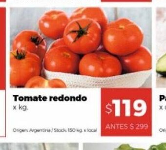 Disco Tomate Redondo oferta