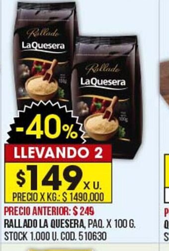 Coto Rallado la quesera oferta