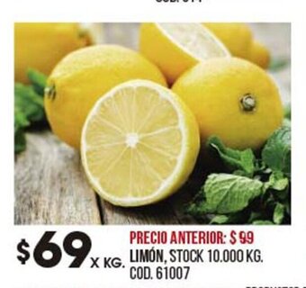 Coto Limon oferta