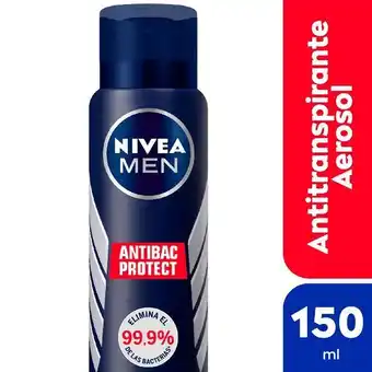 Coto Desodorante antitranspirante nivea men antibacterial spray x 150 ml oferta