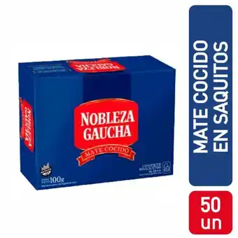 Supermercados Comodin Mate cocido nobleza gaucha 50 saquitos oferta