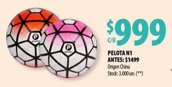 Punto Mayorista Pelota N1 oferta