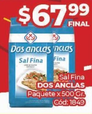 Diarco Dos anclas oferta