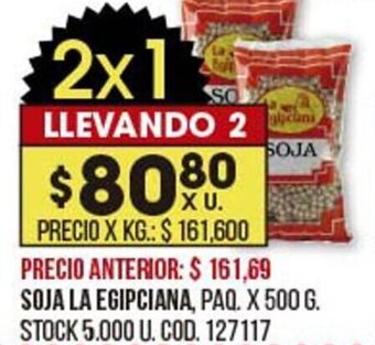 Coto Soja la egipciana oferta