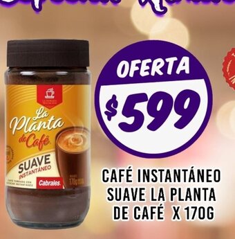 Supermercados Zeta Café Instantáneo Suave La Planta de Café oferta