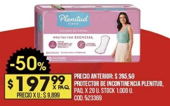 Coto Protector de incontinencia plenitud oferta