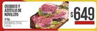 Supermercados Vea Osobuco y Azotillo de Novillito oferta