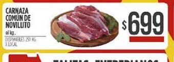Supermercados Vea Carnaza Comun de Novillito oferta