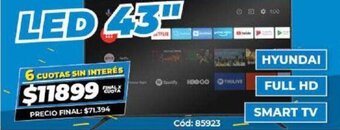 Diarco LED 43" oferta
