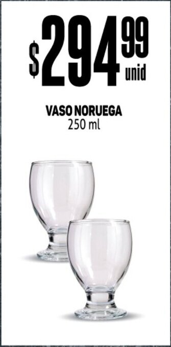 Makro Vaso Noruega oferta