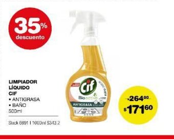 Atomo Conviene Cif Limpiador Líquido oferta