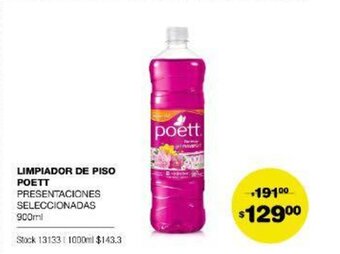 Atomo Conviene Poett Limpiador de Piso oferta