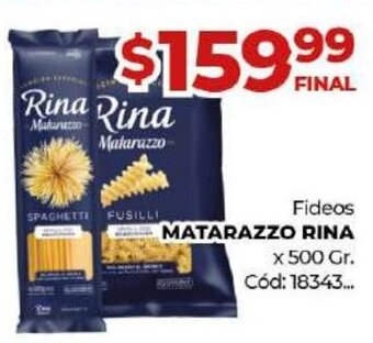 Diarco Matarazzo Rina Fideos oferta