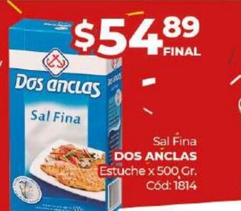 Diarco Dos Anclas Sal Fina oferta