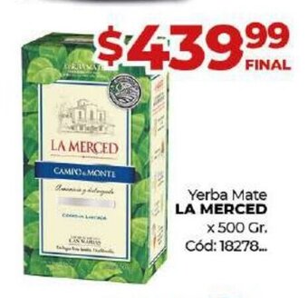 Diarco La Merced Yerba Mate oferta