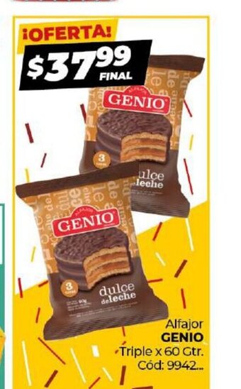 Diarco Genio Alfajor oferta