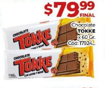 Diarco Tokke Chocolate oferta
