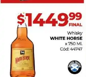 Diarco White Horse Whisky oferta