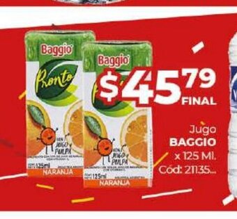 Diarco Baggio Jugo oferta