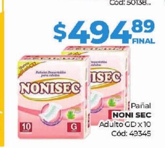 Diarco Noni Sec Pañal oferta