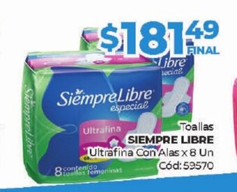 Diarco Siempre Libre Toallas oferta