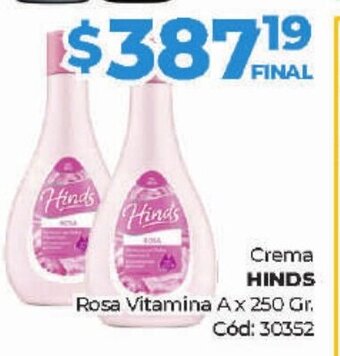 Diarco Hinds Crema oferta