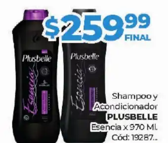 Diarco Plusbelle Shampoo y Acondicionador oferta